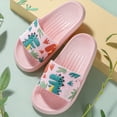 thumbnail image 2 of Godom Toddler Slippers Non-Slip Open Toe Super Soft Comfy Thick Sole Slipper Indoor Outdoor Shoes, 2 of 6