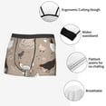 thumbnail image 6 of Kll Chicken Men'S Cotton Boxer Briefs Underwear-Medium, 6 of 9