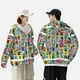 thumbnail image 4 of Fotbe Cute Dogs Collage Chaqueta con Protección Solar UPF 50+ para Hombre y Mujer, Camisa con Capucha y Bolsillos-Medium, 4 of 7