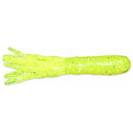 X Zone Fishing Lure 41859 3.75 X-Tube Chartreuse Bomb 8 Per Pack