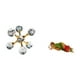 thumbnail image 5 of Figura decorativa moderna de José en forma de esfera de resina con burbujas, ideal para escritorio, oficina, estante, sala de estar o mesa., 5 of 8