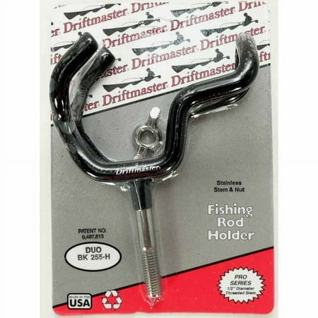 UPC: 0021229102559 | Driftmaster 255HR Duo Rod Holder 0-30Deg 1/2 SS Stem