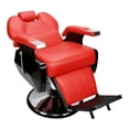 thumbnail image 2 of Sillón de Barbería Nanofort Silla barbero Estetica Rudo Rojo, 2 of 2
