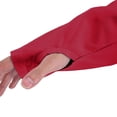 thumbnail image 6 of Hurxie UPF 50+ Fishing Shirts for Men Long Sleeve UV Sun Protection Hoodie Outdoor Hiking Running Swimming Red,2XL, 6 of 7