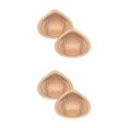 thumbnail image 1 of Justharion Removable and Breathable Bra Insert Pads for Enhanced Sports Beige XL 2Set, 1 of 6