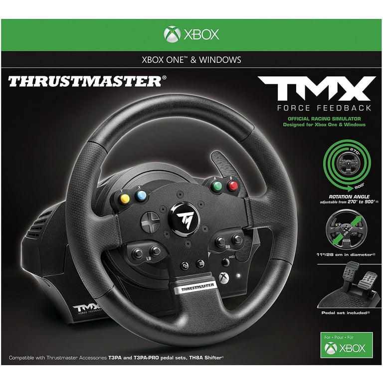 Thrustmaster TMX Force Racing Wheel w/ 2 Pedal Set for XBOX and PC 