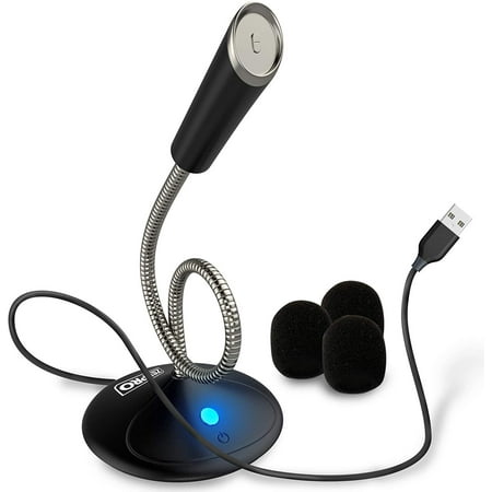 Zekpro Usb Computer Microphone [Plug & Play] for Podcast Vocal Voice Recording