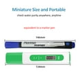 thumbnail image 3 of Zootealy Portable Titanium Alloy TDS Meter with 3s Testing Time, Green Color, Button Cell Powered - Ideal for Home Water Quality Testing, 3 of 7