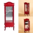 thumbnail image 2 of Handcrafts Miniature Cabinet 1/12 Scale Dollhouses Accessory Decorative Wine Cabinet for Craft Model Project Display, 2 of 9