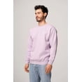 thumbnail image 3 of Adult Unisex Mid-Weight Crewneck Sweatshirt, Ringspun Cotton Blend, 3-End Fleece 903, 3 of 4