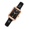 thumbnail image 1 of Rectangle Watch Watch Small Elegant Vintage Simple Style Rectangle Stainless Steel Fashionable Wristwatch For Women, 1 of 5