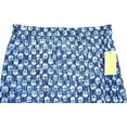 thumbnail image 3 of Michael Kors Front Slit Lakheri Leaf Print Maxi Skirt, Heritage Blue (Small), 3 of 4