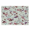 thumbnail image 1 of Botany Cutting Board, Cartoon Design Pattern of Spring Floweret and Branches Repetition Print, Decorative Tempered Glass Cutting and Serving Board, in 3 Sizes, by Ambesonne, 1 of 2