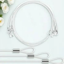 Uonlytech 12Pcs Hanging Cord with Loops for Easy Setup Picture Hanging and Clothesline