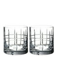 thumbnail image 4 of Orrefors Crystal Street Double Old Fashioned Glass Pair - Set of 2, 4 of 7