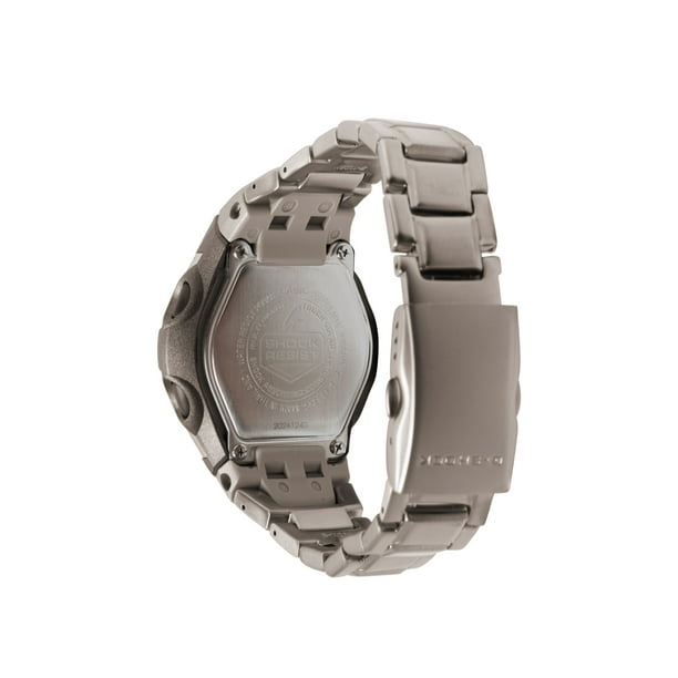Casio Men's G-Shock Stainless Steel Tough Solar Atomic Digital
