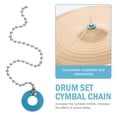 thumbnail image 3 of LRXIYODE 1Set Cymbal Sizzler Extension Chain Sound Prolonging Random Color Practice, 3 of 8