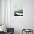 thumbnail image 3 of Be Inspired by Our 12x16in Sunrise Misty Forest Print - Canvas Artwork Perfect for Refreshing Room Décor, 3 of 7