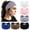 Multi-colored-10, variant on Boho Wide Bandana Headbands - Stretch Knotted Elastic Head Wraps for Women, Yoga, Workout, and Hair Accessories (6 Pack)