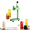 Green, variant on Manual Can Sealer, Hand Press Vacuum Machine for 55mm Cans, Up to 6.69 Height, Seal Beer Juice Coffee Soda, Portable Cact Design, Green