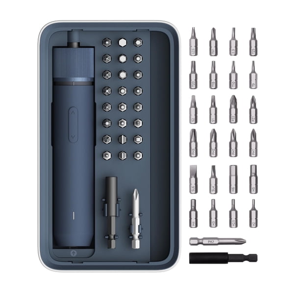 Kit de destornilladores eléctricos HOTO, 3,6 V, inalámbrico, con juego de brocas de 25 piezas