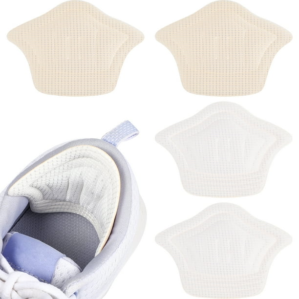FELTECHELECTR 2 pares de protectores de talón autoadhesivos para zapatos, almohadillas para el talón, para mujeres y hombres.
