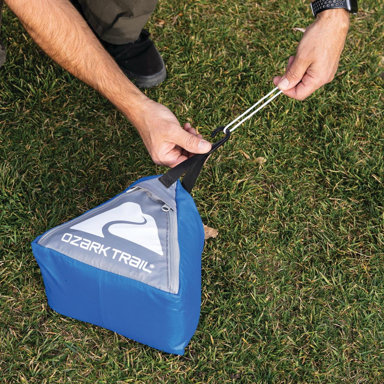 Ozark Trail Poly Oxford 9" Sandbag Tent and Canopy Stakes (4 Pack) for any size Tent or Canopy