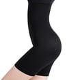 thumbnail image 4 of Defitshape Women's Butt Lifter Body Shaper Seamless High Wasit Tummy Control Firm Compression Boy Shorts Waist Trainer Thigh Slimmer Shapewear Shorts Underwear Black X-Large, 4 of 5