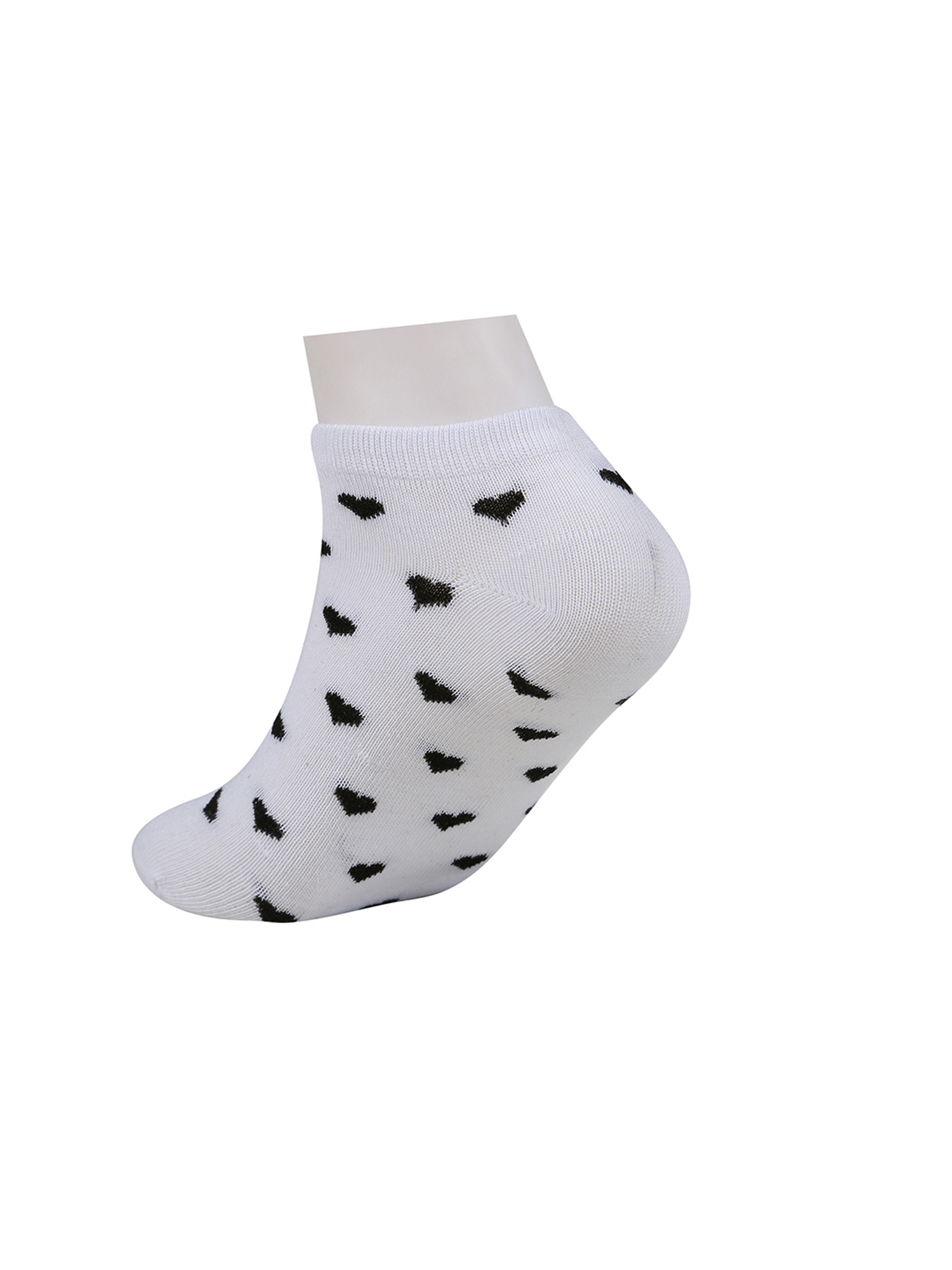 Allegra K Women's Ankle High Elastic Cuff Low Cut Athletic Socks - image 4 of 6