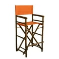 thumbnail image 1 of Statra Bamboo Indoor Outdoor Canvas Directors Chair Barstool - Set of 2, 1 of 11