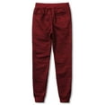 thumbnail image 2 of Ma Croix Mens Modern Jogger Pants with Zipper Pockets Solid Slim Fit Activewear, 2 of 6