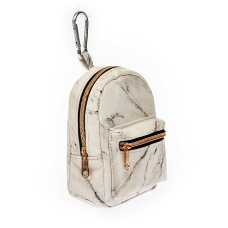 Claire's Tween Keychain Bundle, Holiday Gifts, Marble Backpack and Keychain