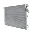 thumbnail image 2 of For Hyundai Sonata 2020 2021 2022 2023 A/C Condenser | 13.16 In. Height | Block Fitting | w/ Receiver/Dryer | Parallel Flow Condenser | 2.0L | Hybrid | Replacement For HY3030192 | 97606-L5000, 2 of 4