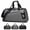 Grey, variant on Gym Bag for Men Sport ,Travel Duffle Bag for Women Men, Water Resistant Fitness Sport Tote Bags Travel Weekend Overnight Carry on Bag with Shoe & Wet Pocket