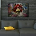 thumbnail image 2 of wall26 - Human Skull with Roses Flowers - Canvas Art Wall Art - 24x36 inches, 2 of 4