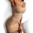 thumbnail image 1 of Mode Dame Bandage Collants Robe Sans Manches Club Mini-Jupe, 1 of 4