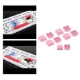 thumbnail image 3 of funtasica 10 Pieces Keycaps Thick PBT Replacement Gaming Keyboard for Cherry Mechanical Pink, 3 of 9