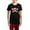 With Red Plaid Pant, variant on CafePress - Funny Pink Skull Women's Dark Pajamas - Women's Short Sleeve Print T-Shirt and Pants Dark Cotton Pajama Set
