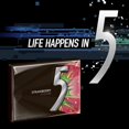 thumbnail image 5 of 5 Gum Strawberry Flood Sugarfree Gum, 15Piece (Pack Of 10), 5 of 5
