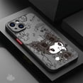 thumbnail image 1 of Hello Kitty Kuromi Melody Matte Case For Apple iPhone 15 11 14 13 12 Pro 7 XR X XS Max 8 Plus 6 6S SE 2022 15Pro Phone Cover RJ, 1 of 6
