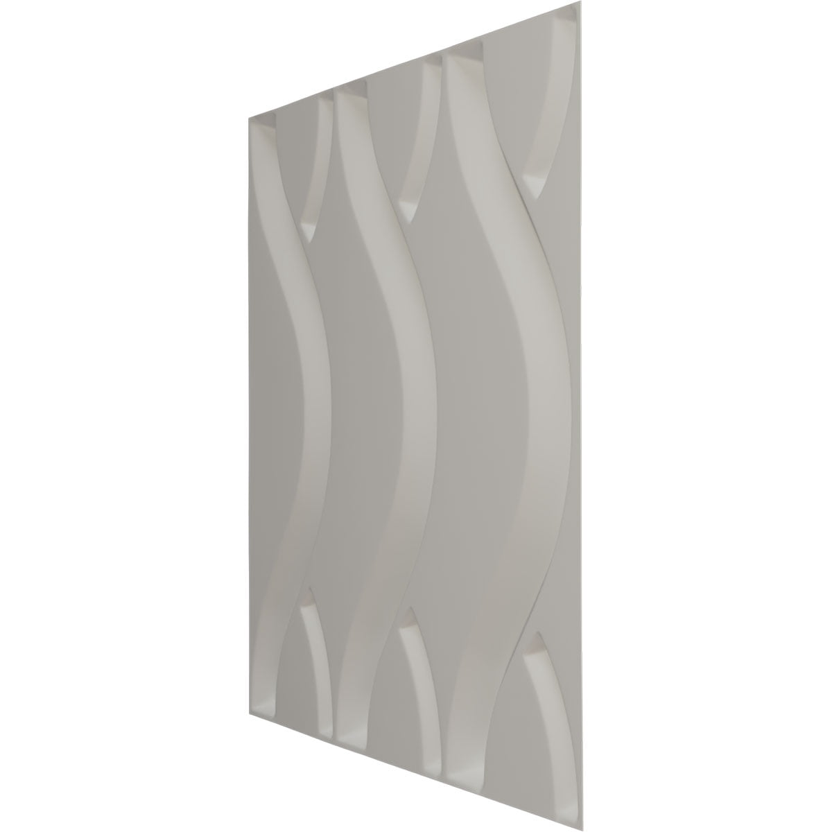 Ekena Millwork 19 5/8"W x 19 5/8"H Nexus EnduraWall Decorative 3D Wall Panel, Universal Aged Metallic Weathered Steel (Covers 2.67 Sq. Ft.)