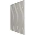 thumbnail image 4 of Ekena Millwork 19 5/8"W x 19 5/8"H Nexus EnduraWall Decorative 3D Wall Panel, Universal Aged Metallic Weathered Steel (12-Pack for 32.04 Sq. Ft.), 4 of 6