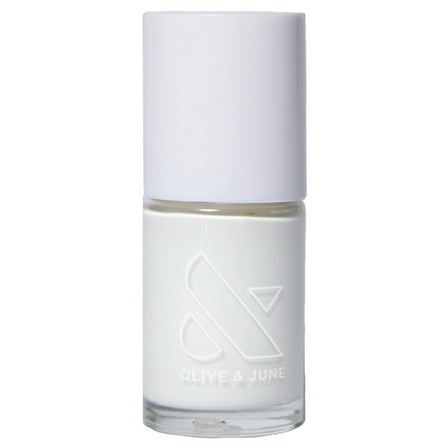 Olive & June Long Lasting Nail Polish, HD, White, 0.46 fl oz
