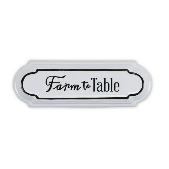 Home Decorative Horizontal Farm To Table Wall Sign