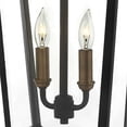 thumbnail image 6 of 1972BK Hinkley Lighting Burton - Two Light Outdoor Hanging Lantern in Traditional Style - 10 Inches Wide by 18.25 Inches High, 6 of 13