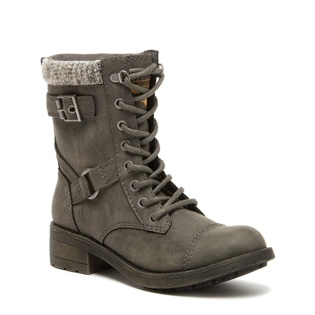 Rocket Dog - Rocket Dog Thunder Lace Up Buckle Detailed Boot (Women's ...