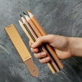 thumbnail image 4 of YOSADIER 4Pcs Sketch Pencil Sharpening Sandpaper Block for Pencils Khaki Rectangular Art Tool, 4 of 6
