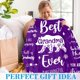 thumbnail image 4 of LHSHID Gifts for Grandma for Grandma Grandma Blanket Birthday Gifts for Grandma Form Granddaughter Grandkids Grandson Grandchildren Best Grandma Ever Blanket Throw 30"x40", 4 of 7