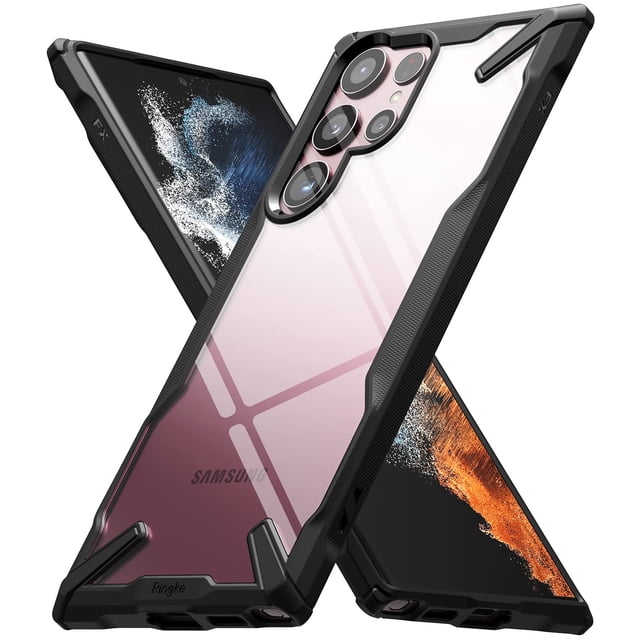 Funda para teléfono Ringke Fusion-X compatible con Samsung Galaxy S22 Ultra