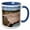 Blue/White, variant on 3drose, Wyoming, Yellowstone Np, Artist Paint Pots - Us51 Jwi0537 - Jamie and Judy Wild, 11oz Magic Transforming Mug